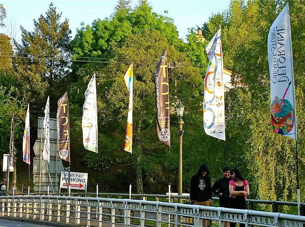 banners on the bridge 2