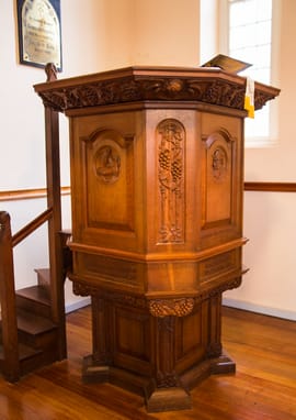 St Andrew's pulpit