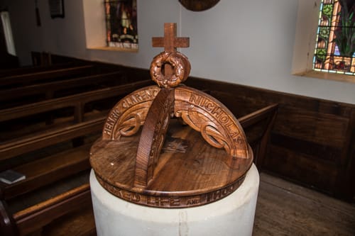 Font cover, Ouse, Tasmania.