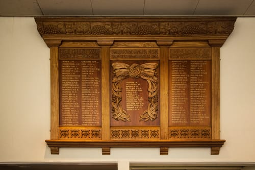 University Tasmania honour roll