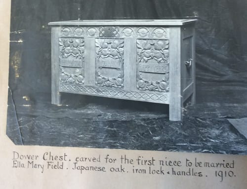Dower chest for Ella Field.