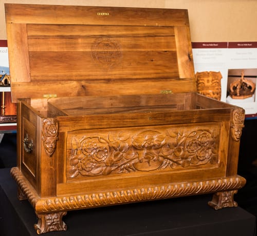 Dower chest for Wanda Piesse.