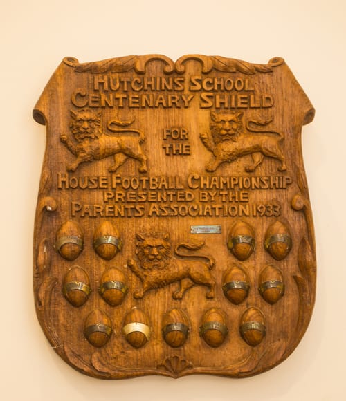 Hutchins School centenary shield
